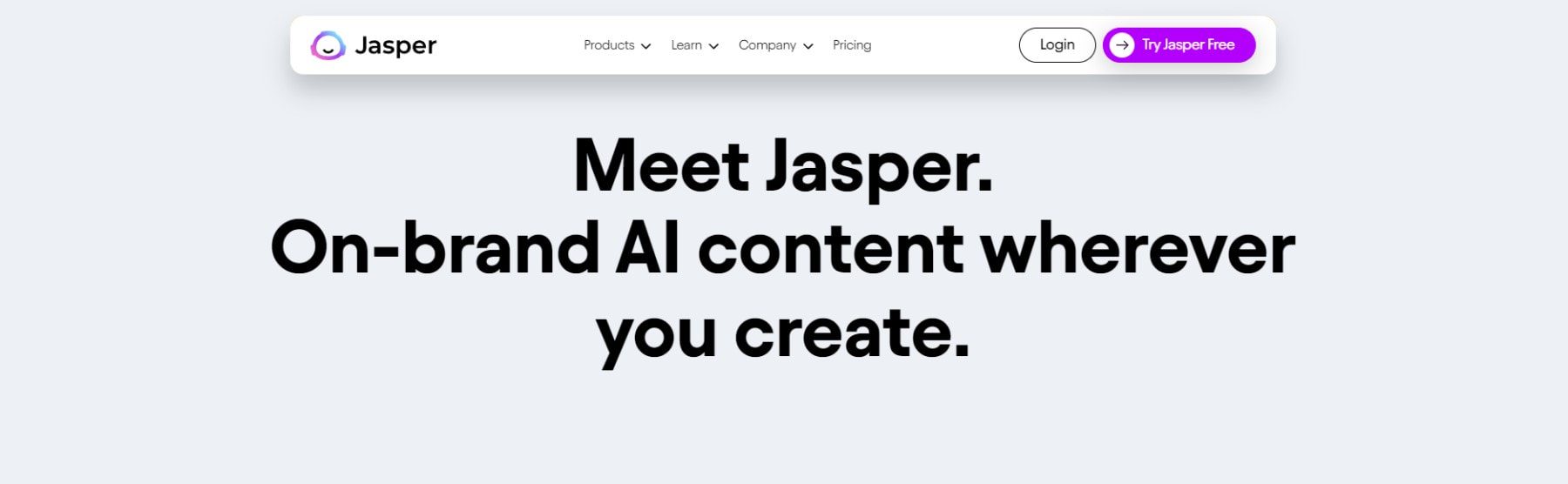 Jasper - Homepage May 2023