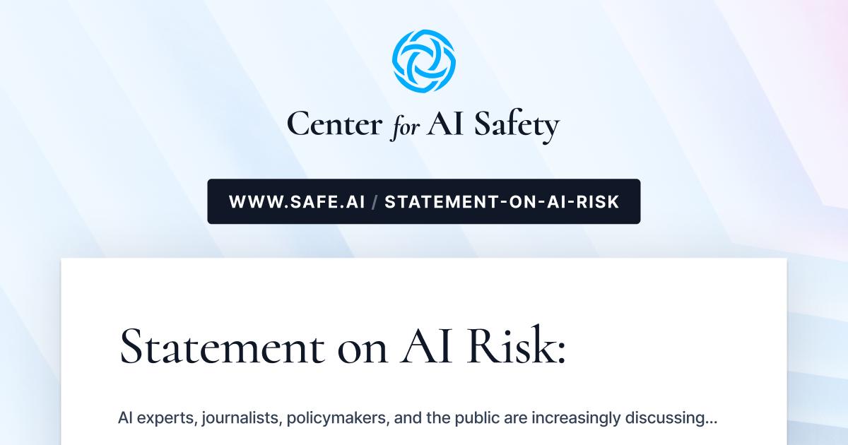 Declaración sobre el riesgo de la IA | CAIS