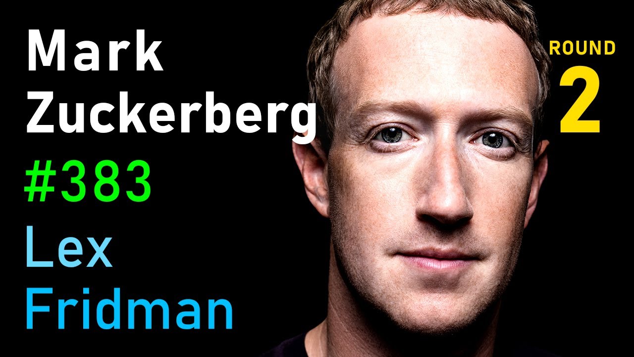 Mark Zuckerberg: El futuro de la IA en Meta, Facebook, Instagram y WhatsApp | Podcast de Lex Fridman #383 - YouTube