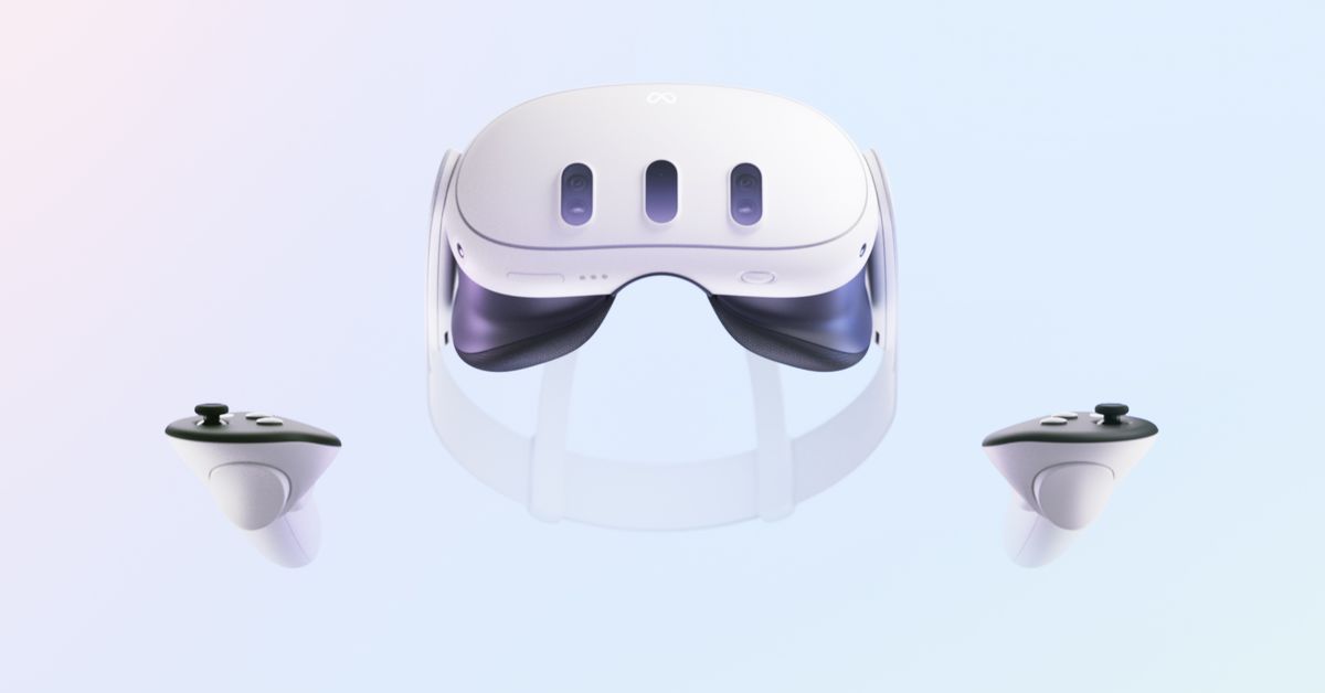 Meta anuncia su casco de realidad virtual Quest 3, que tendrá un costo de $499.99.
