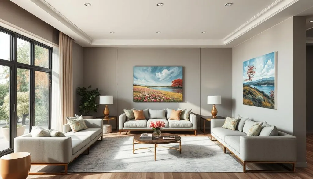 Aplicaciones de arte IA en decoración de interiores