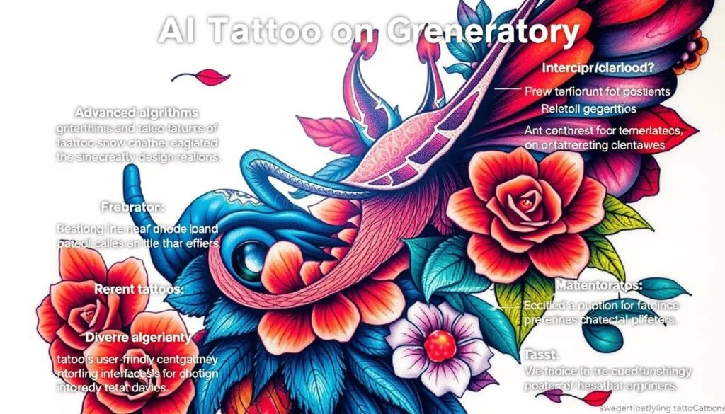 Características de generadores de tatuajes con IA