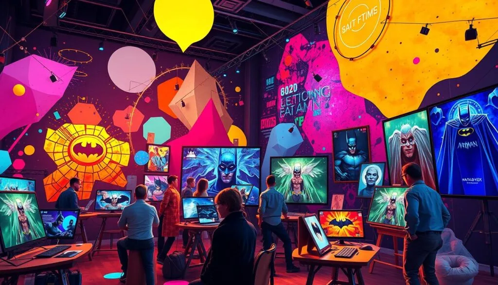 Comunidad y Compartir Imágenes en Arte Digital