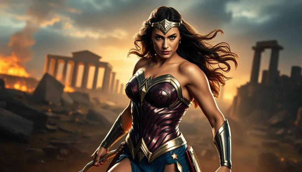 Ejemplos de prompts de Wonder Woman Ejemplos de prompts de Wonder Woman