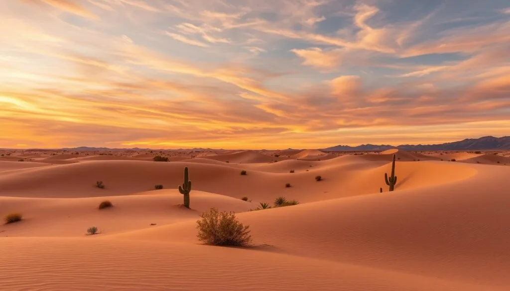 Elegir desiertos como tema en imágenes
