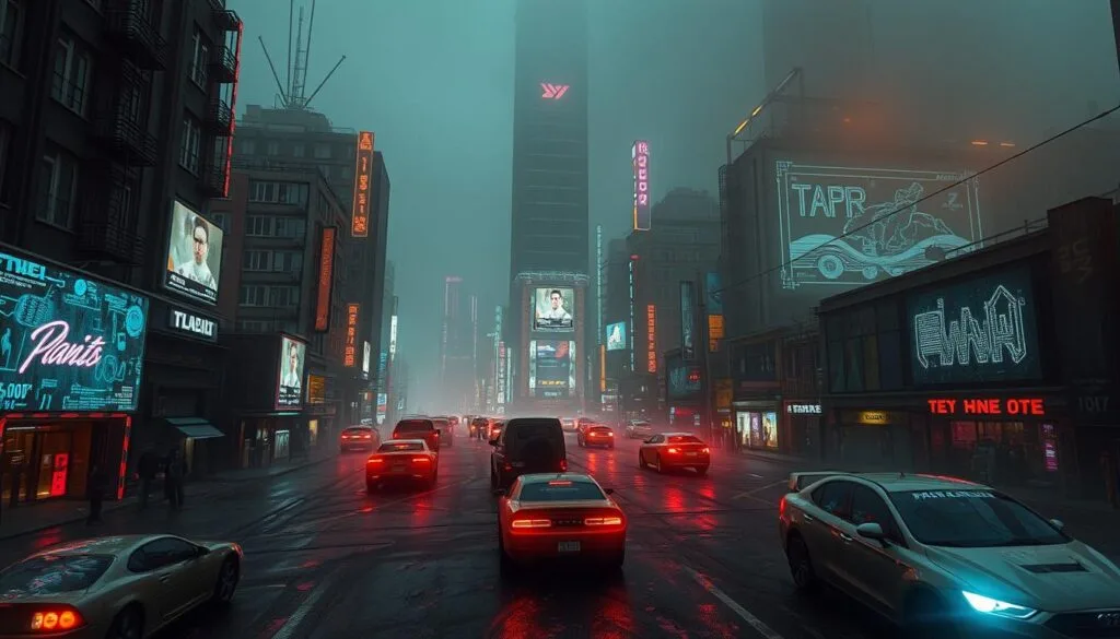 Errores en prompts cyberpunk