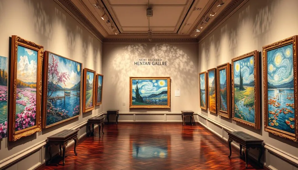 Galería impresionista digital