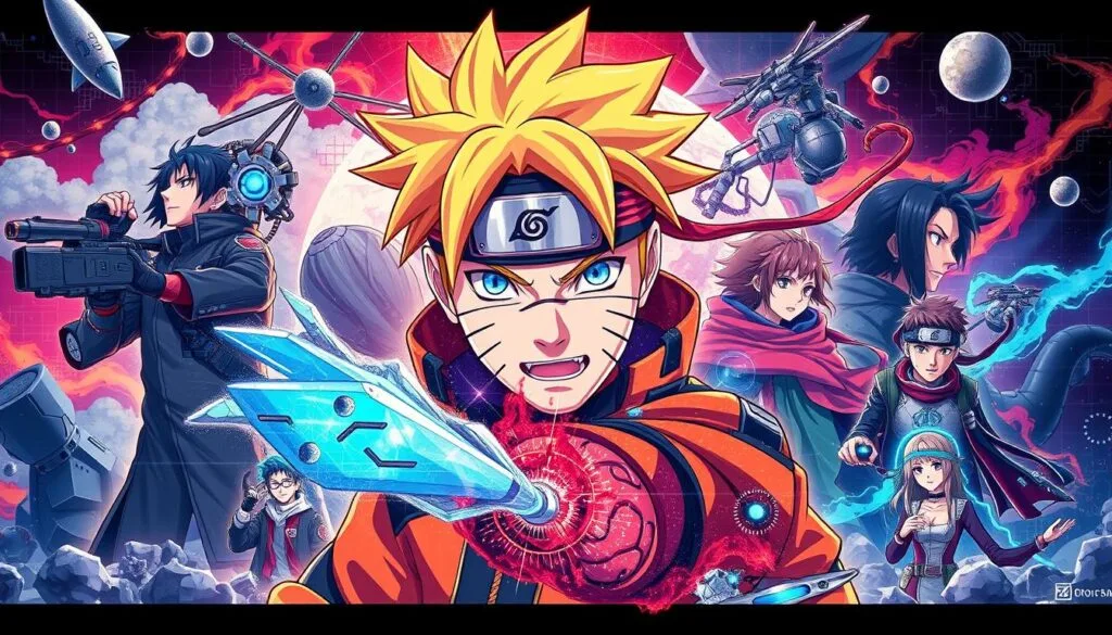 IA en arte y creación de imágenes de anime en Naruto