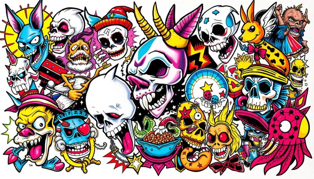 Inspiración de artistas en el estilo New School