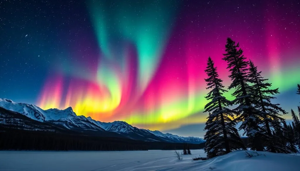 Mejorar prompts para crear imágenes de auroras boreales