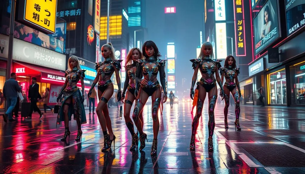 MidJourney crear arte cyberpunk
