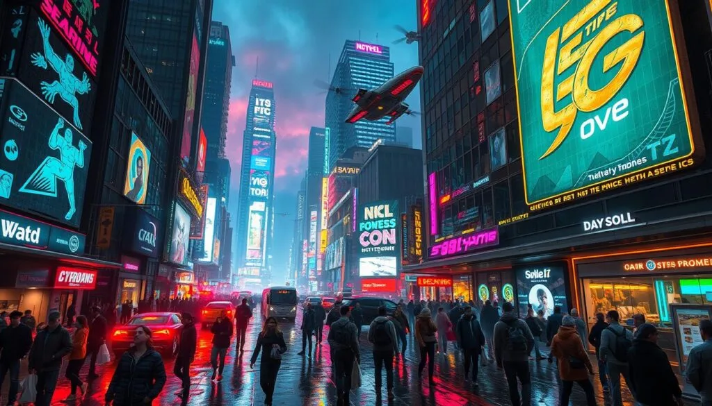 MidJourney generador de imágenes Cyberpunk