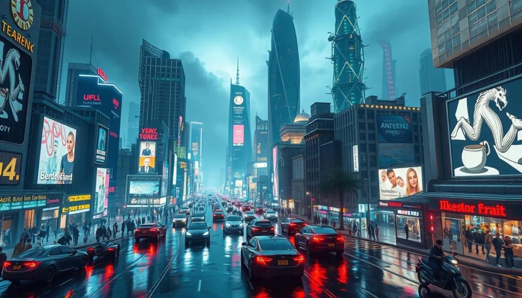 MidJourney generador de imágenes Cyberpunk