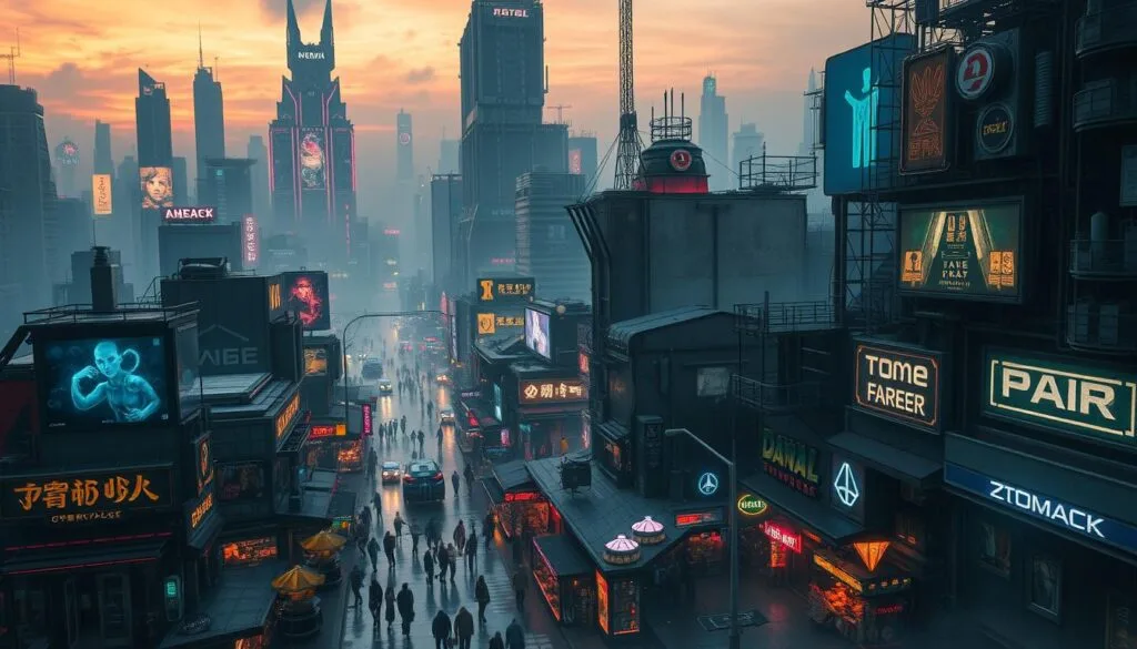 Optimización de prompts cyberpunk