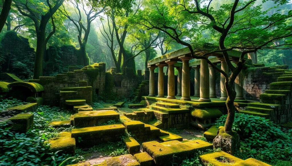 Prompt para crear imagen de Antiguas Ruinas