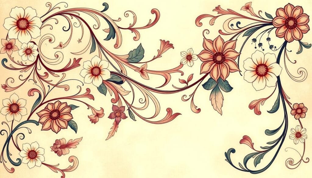 Prompt para crear imagen de Art Nouveau
