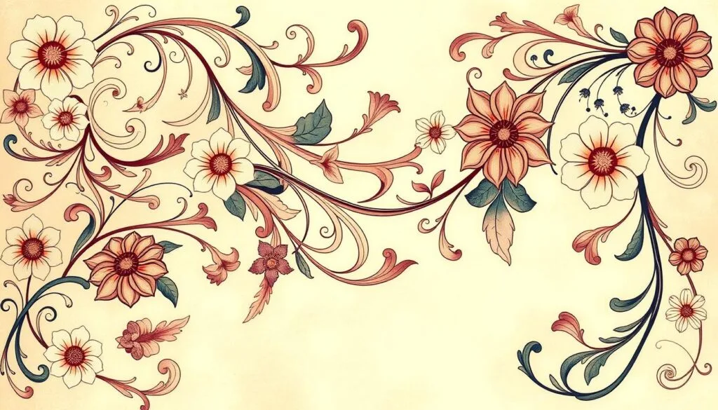 Prompt para crear imagen de Art Nouveau