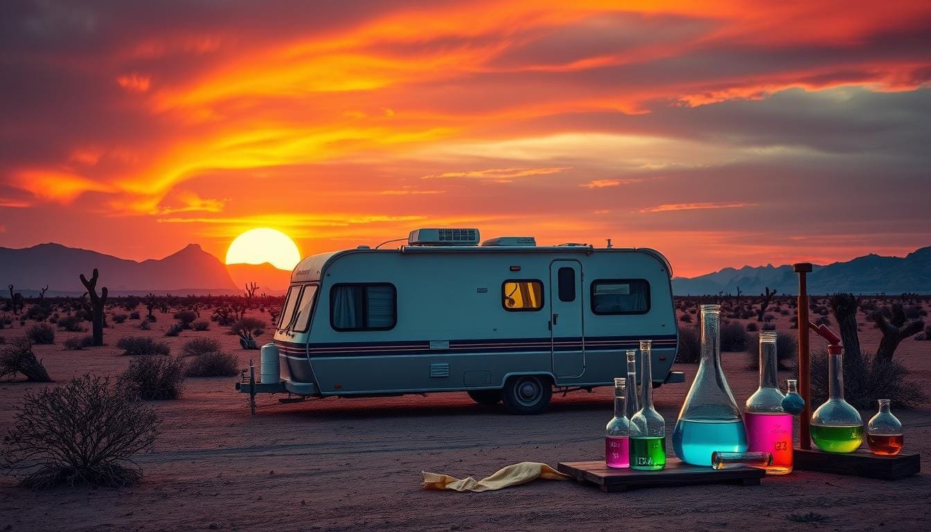 Prompt para crear imagen de Breaking Bad