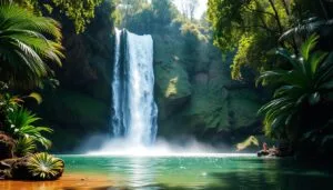 Prompt para crear imagen de Cascadas