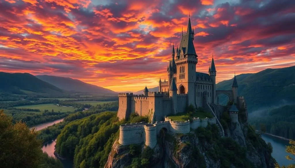 Mejores Prompts para Crear Imágenes de Castillos Medievales con IA 1 Prompt para crear imagen de Castillos Medievales
