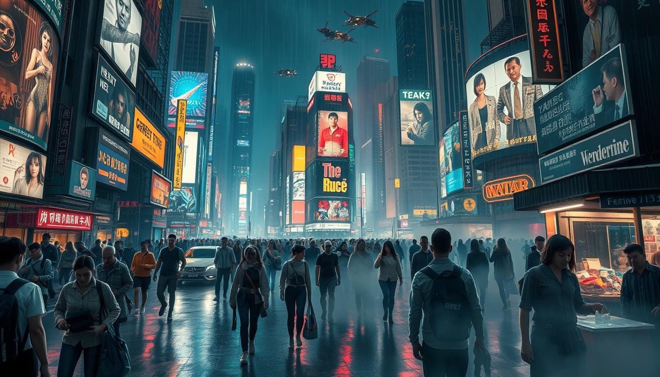 Prompt para crear imagen de Cyberpunk