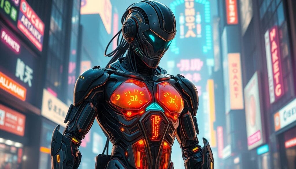 Mejores Prompts para Crear Imágenes de Cyborgs con IA 1 Prompt para crear imagen de Cyborgs