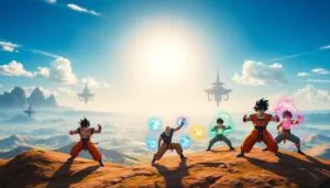Prompt para crear imagen de Dragon Ball