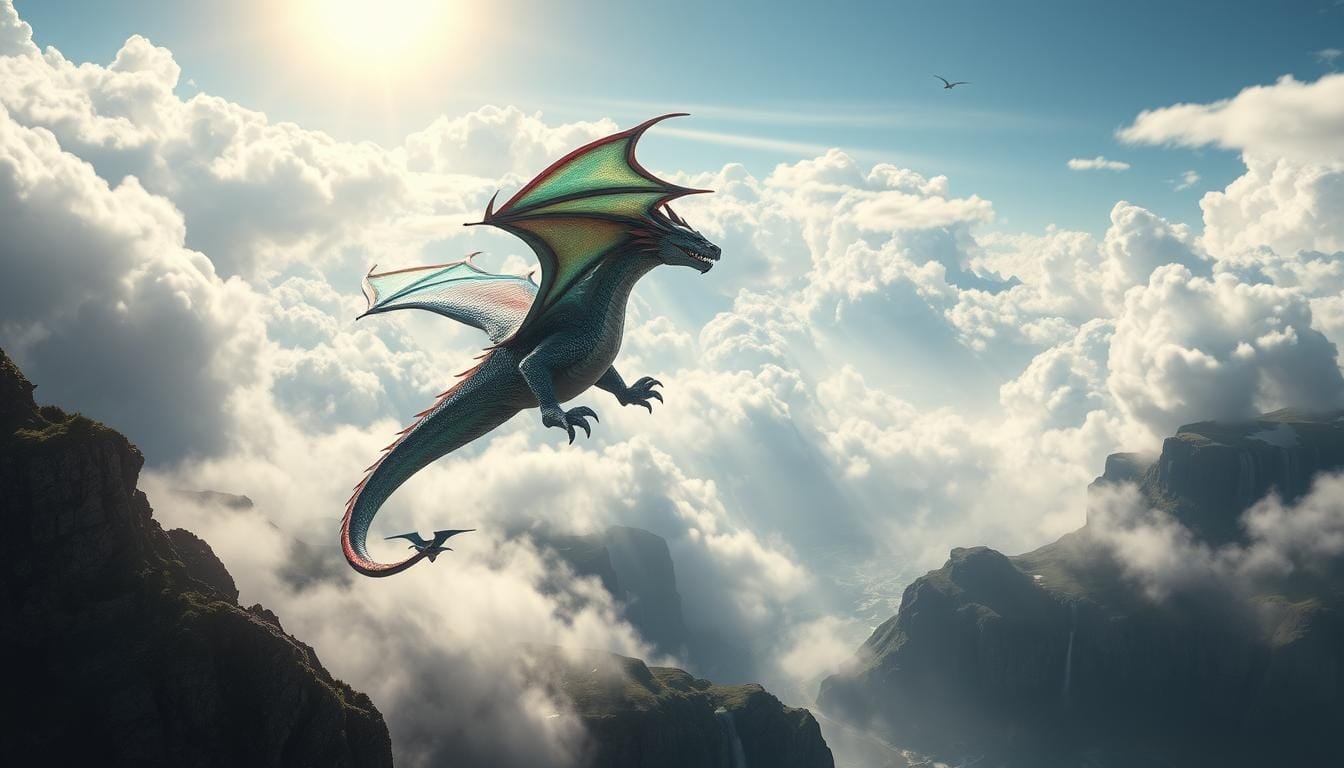 Prompt para crear imagen de Dragones