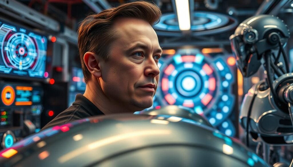 Prompt para crear imagen de Elon Musk
