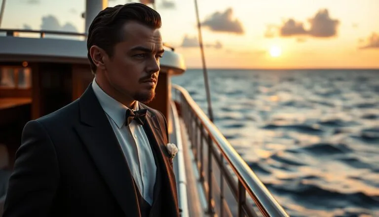 Prompt para crear imagen de Leonardo DiCaprio