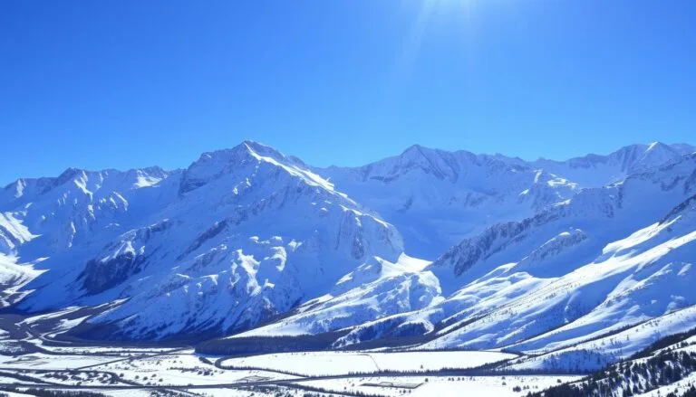 Prompt para crear imagen de Montañas Nevadas