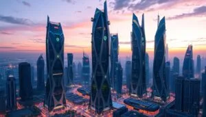 Prompt para crear imagen de Rascacielos