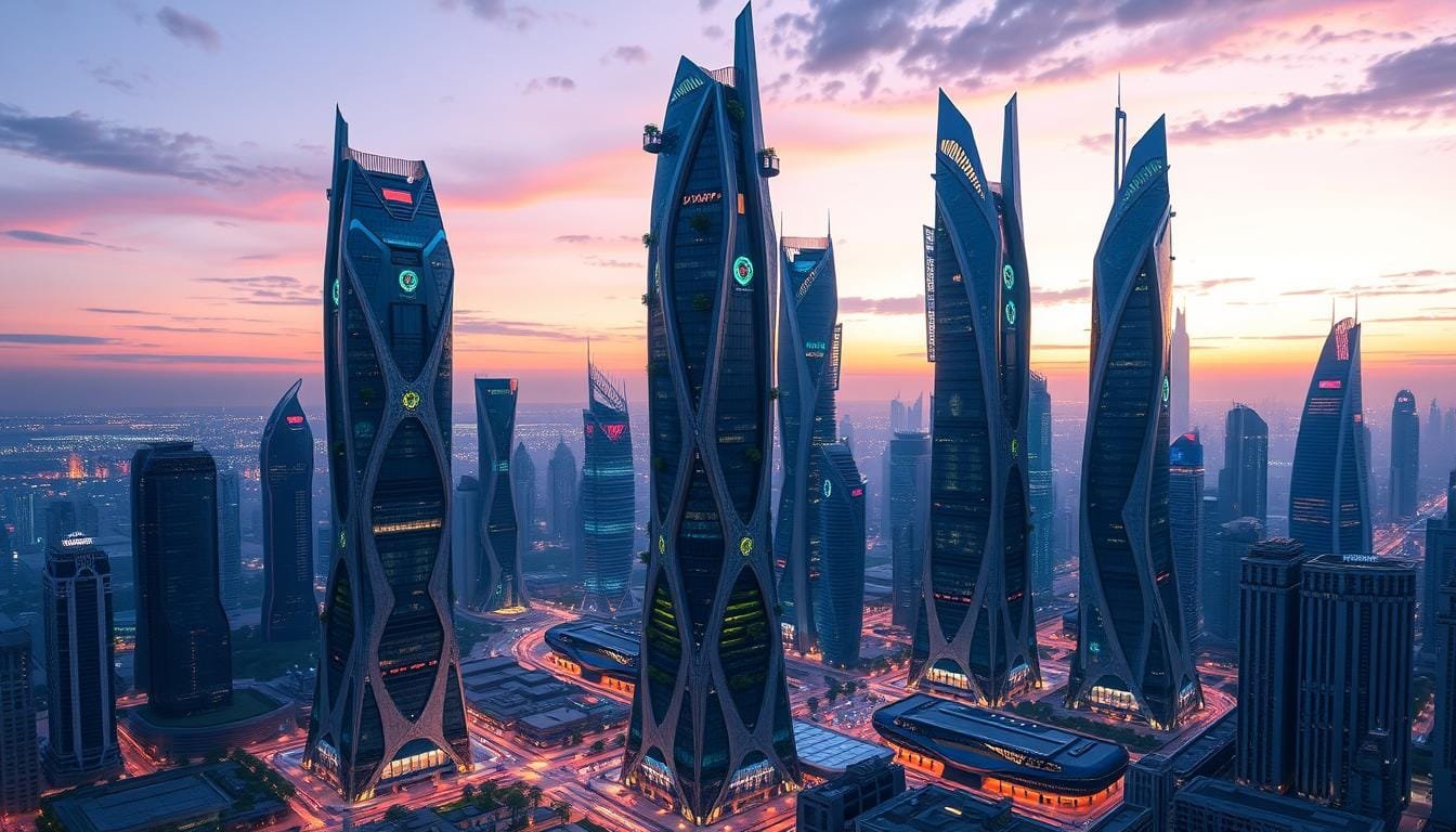 Prompt para crear imagen de Rascacielos