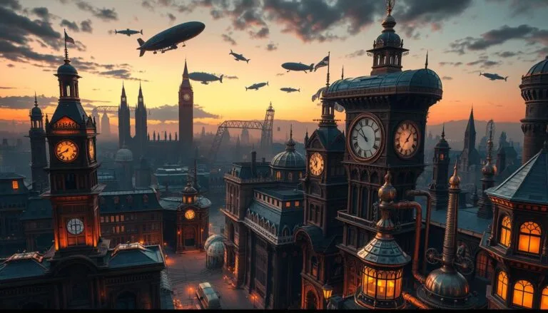 Prompt para crear imagen de Steampunk