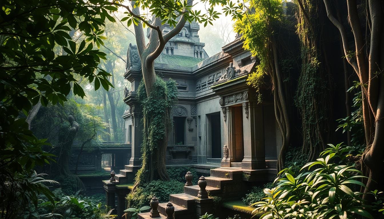 Prompt para crear imagen de Templos Antiguos