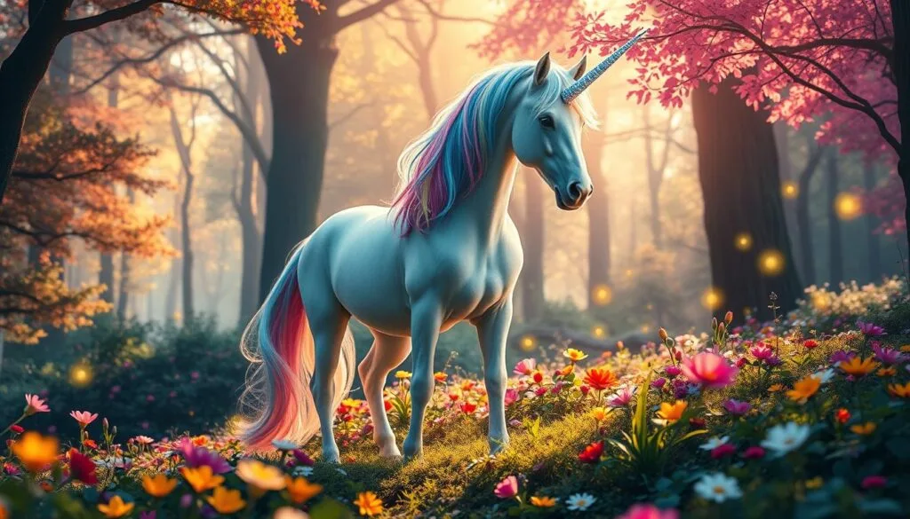 Mejores Prompts para Crear Imágenes de Unicornios con IA 1 Prompt para crear imagen de Unicornios