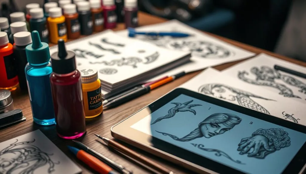 ajustar diseños antes de tatuarte