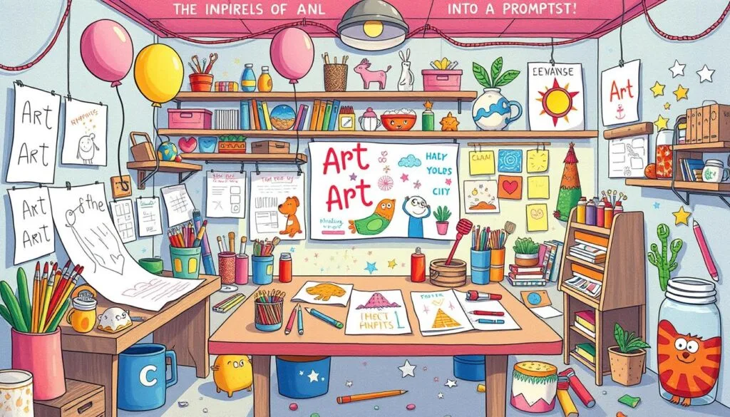 beneficios de prompts en arte infantil