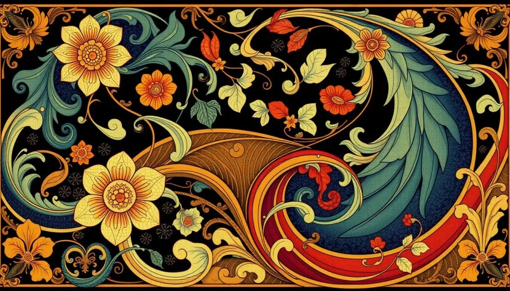 características Art Nouveau