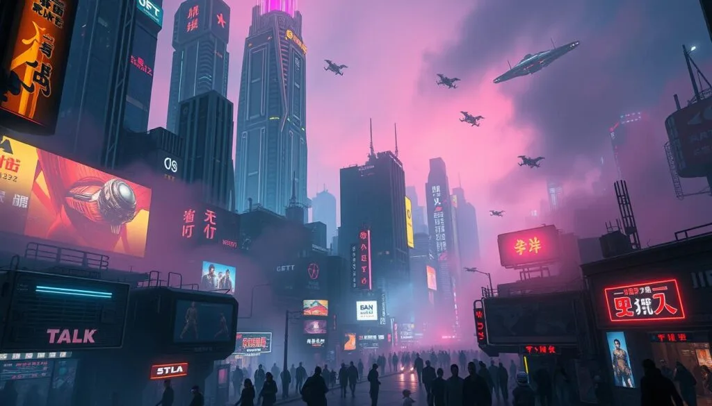 características del estilo Cyberpunk