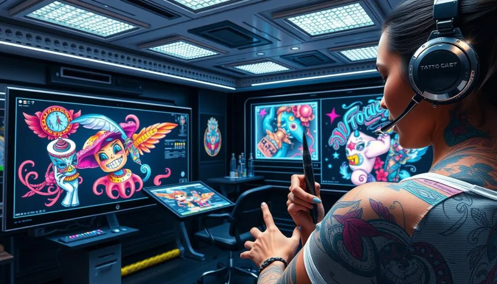 ciencia de la IA en el diseño de tatuajes