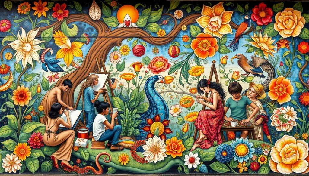 colaboración artística en el arte comunitario