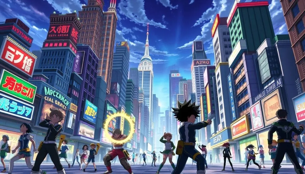 crear imagen My Hero Academia con IA