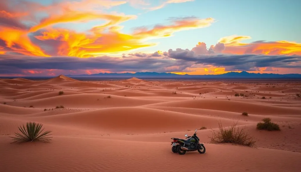 ejemplos de prompts para creación de imágenes de desierto