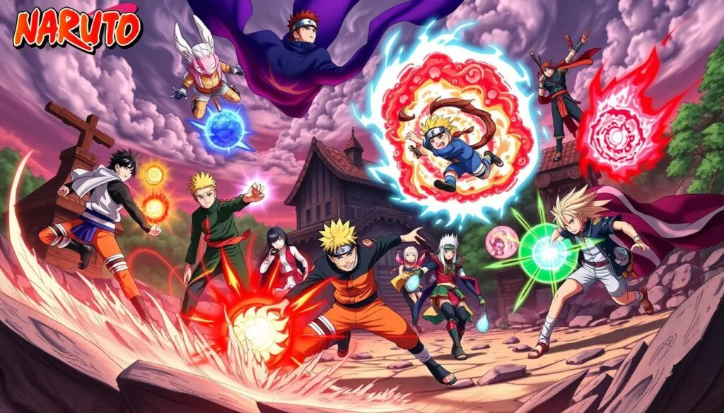 ejemplos de prompts para crear imágenes de Naruto