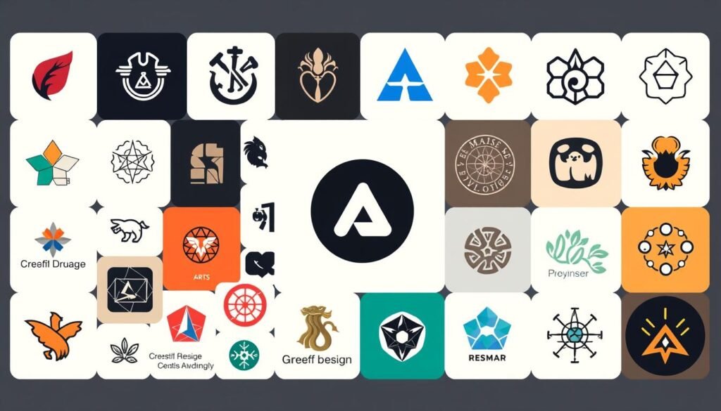 ejemplos de prompts para la creación de logotipos