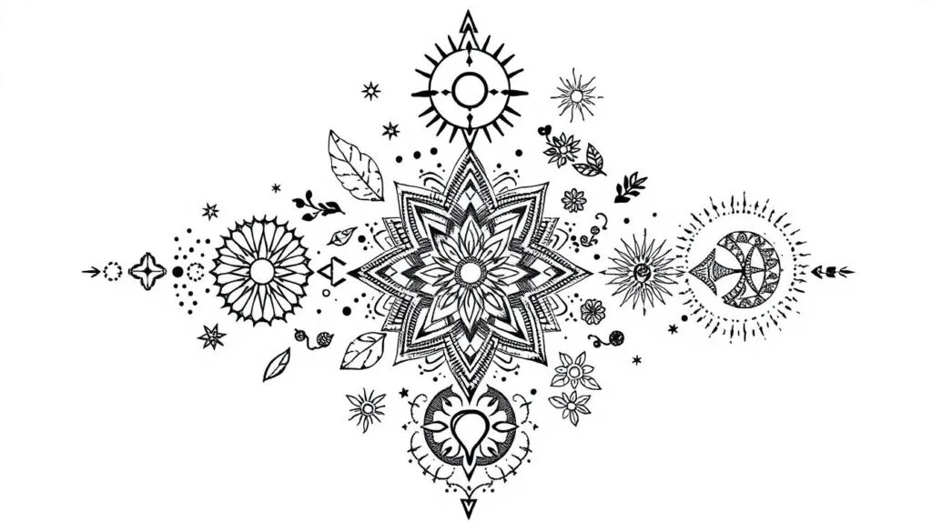 elementos clave en tatuajes dotwork elementos clave en tatuajes dotwork