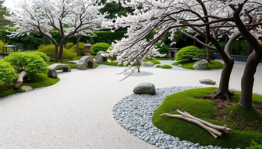 elementos naturales jardines zen