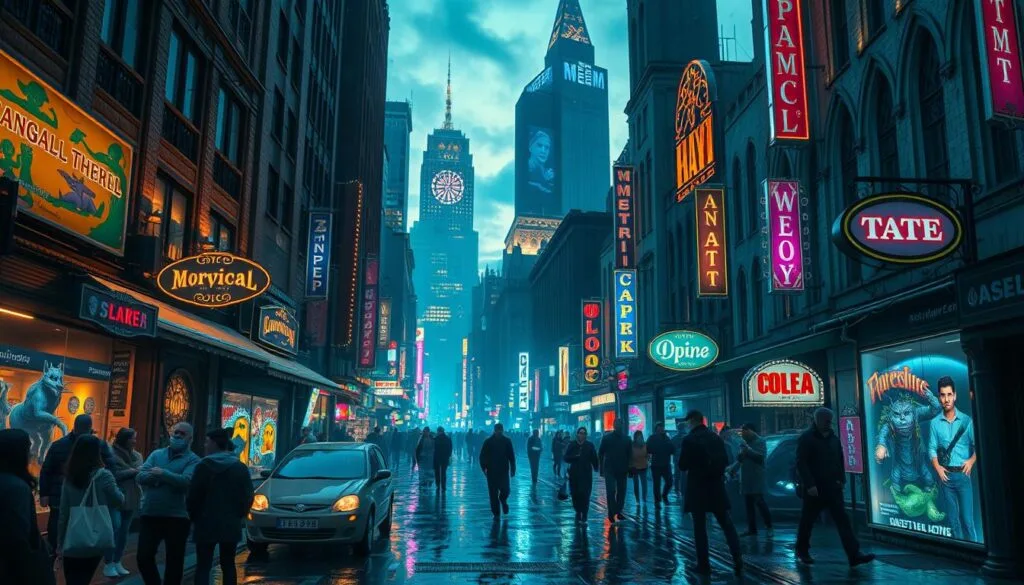 escenas de fantasía urbana