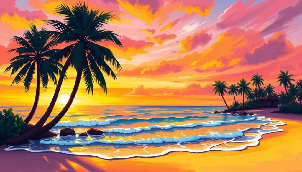 estilos artísticos para arte digital de playas